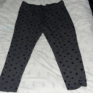 Lou & Grey star lounge pants. Like New.